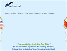 Tablet Screenshot of neelmahal.com